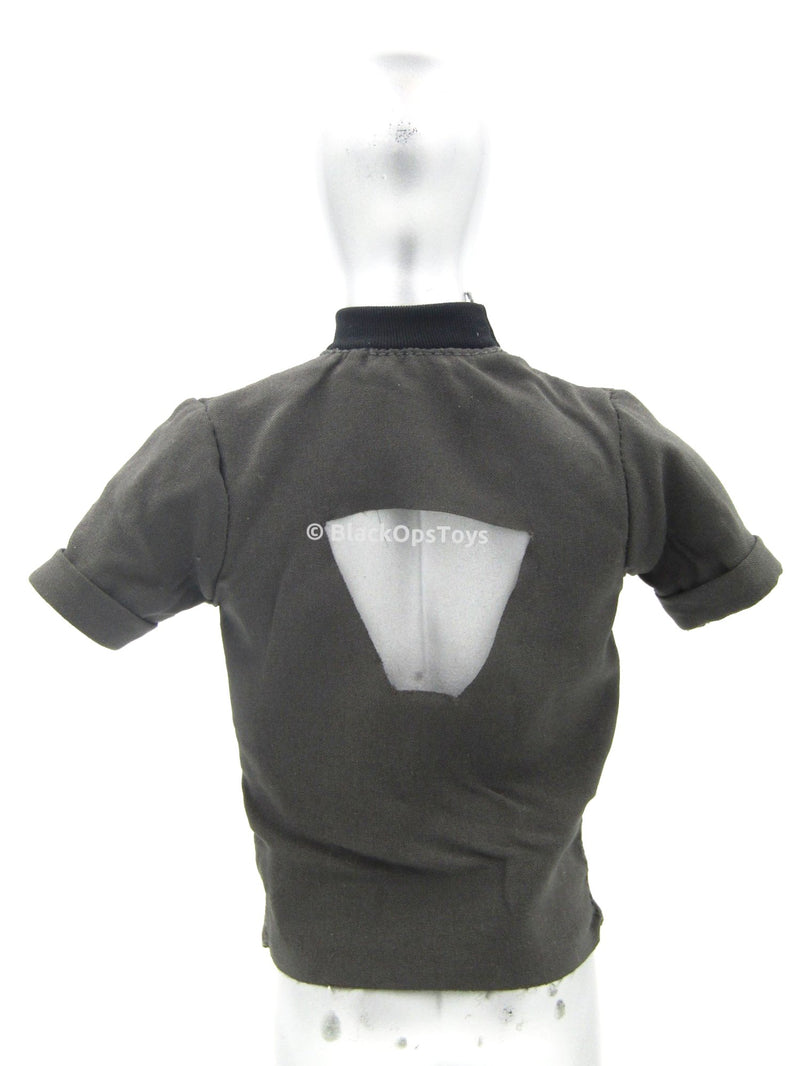 Load image into Gallery viewer, The Falcon - Dark Grey Under Shirt w/Back Panel
