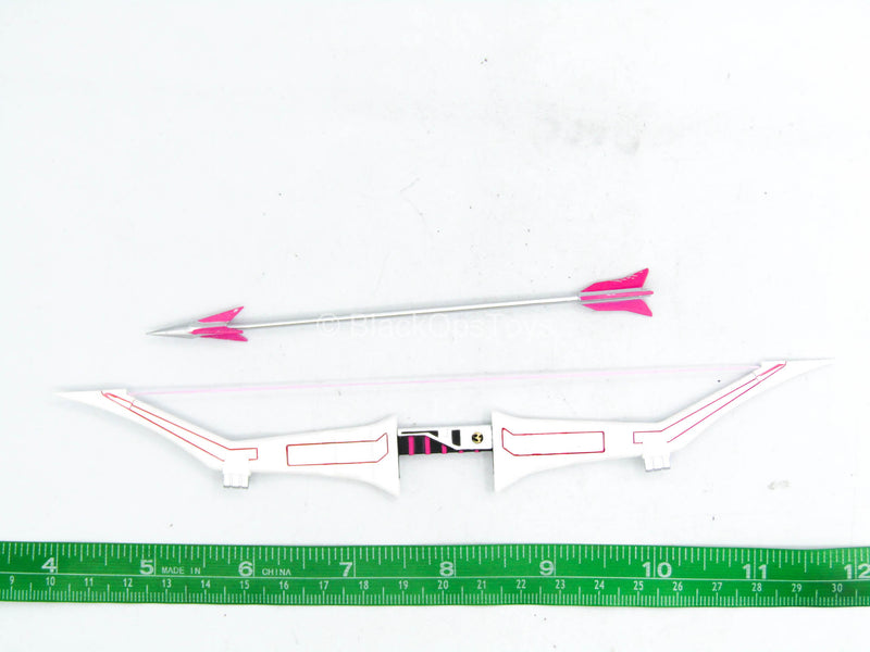 Load image into Gallery viewer, Power Rangers - Pink Ranger - White Magnetic Bow w/Arrow
