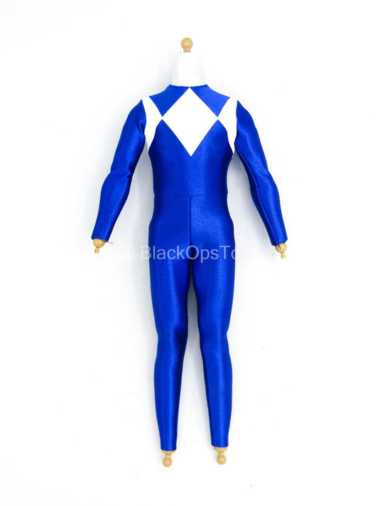 Power Rangers - Blue Ranger - Male Body In Blue Suit