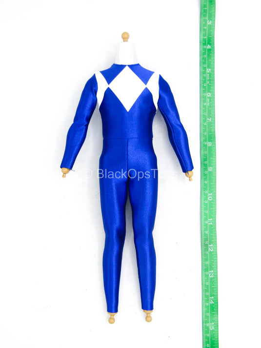 Power Rangers - Blue Ranger - Male Body In Blue Suit