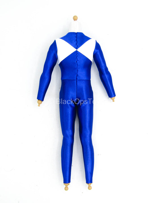 Power Rangers - Blue Ranger - Male Body In Blue Suit
