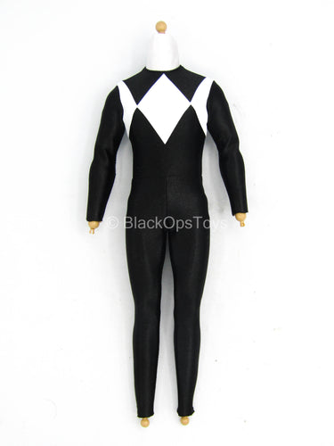 Power Rangers - Black Ranger - Male Body In Black Suit