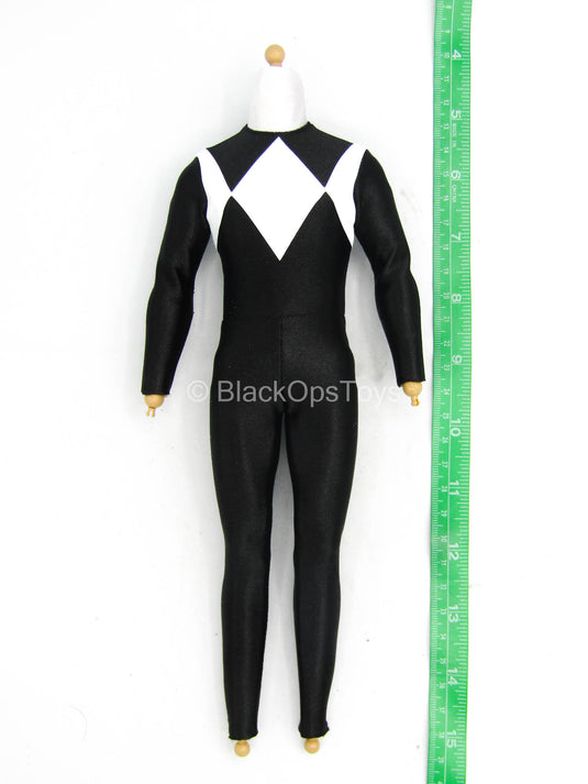 Power Rangers - Black Ranger - Male Body In Black Suit