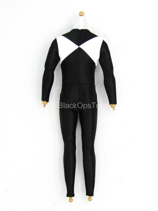 Power Rangers - Black Ranger - Male Body In Black Suit