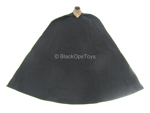 Soldier Strange - Black Cloak w/Brown Collar