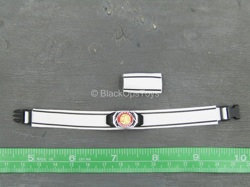 Load image into Gallery viewer, Power Rangers - Black Ranger - White Utility Belt
