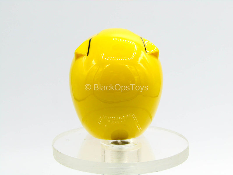 Load image into Gallery viewer, Power Rangers - Yellow Ranger - Yellow Helmeted Head Sculpt
