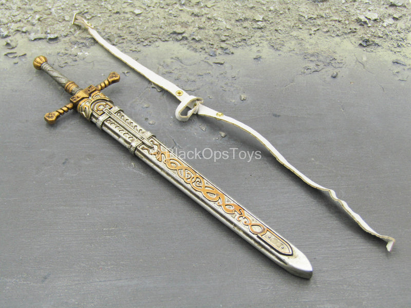 Load image into Gallery viewer, Saintless Knight White Ver - Sword w/Sheath &amp; White Belt
