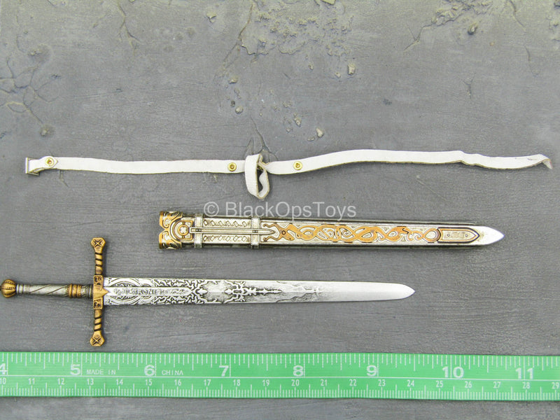 Load image into Gallery viewer, Saintless Knight White Ver - Sword w/Sheath &amp; White Belt
