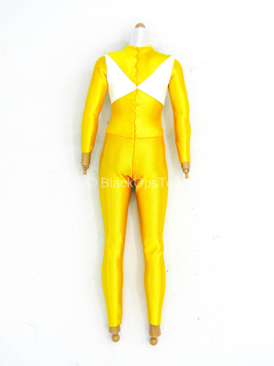 Power Rangers - Yellow Ranger - Female Body In Yellow Suit