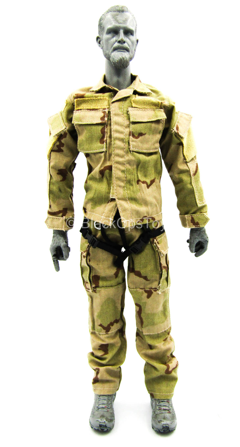 Load image into Gallery viewer, US Army Ranger USAF PJ - 3C Desert Camo Combat Uniform w/Harness
