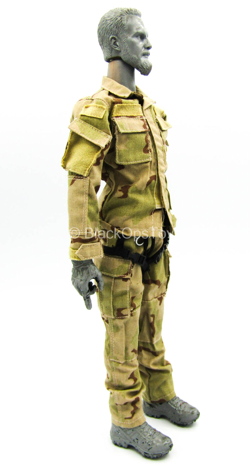 Load image into Gallery viewer, US Army Ranger USAF PJ - 3C Desert Camo Combat Uniform w/Harness
