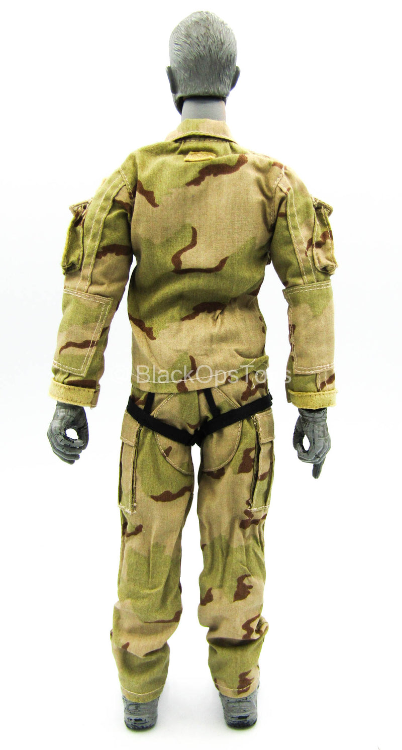 Load image into Gallery viewer, US Army Ranger USAF PJ - 3C Desert Camo Combat Uniform w/Harness
