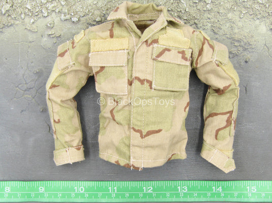 Military DCU Tri-Color Desert Camo Blouse Combat Uniform Shirt