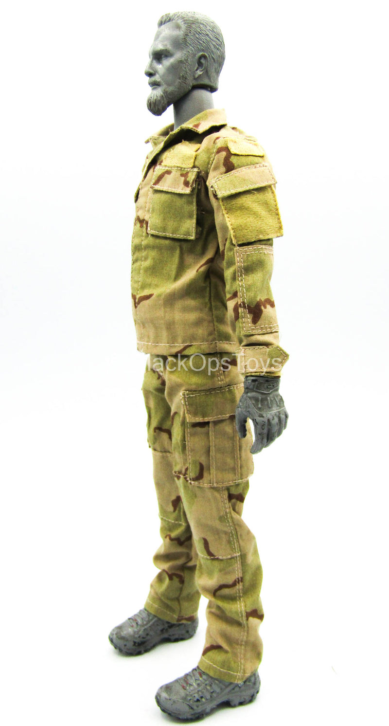 Load image into Gallery viewer, US Army Ranger USAF PJ - 3C Desert Camo Combat Uniform w/Harness
