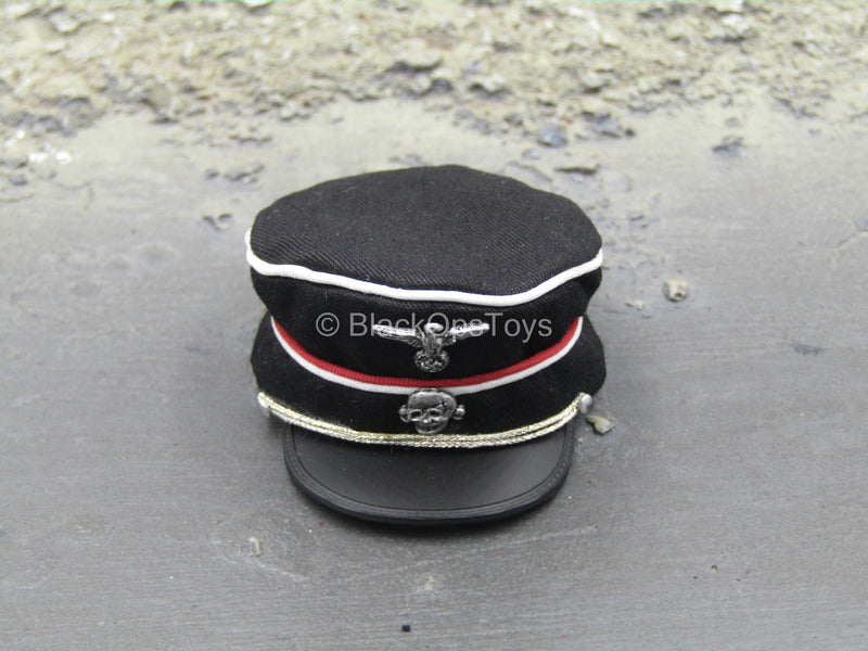 Load image into Gallery viewer, Eternal Empire Eagles Nest - Black Officer Hat
