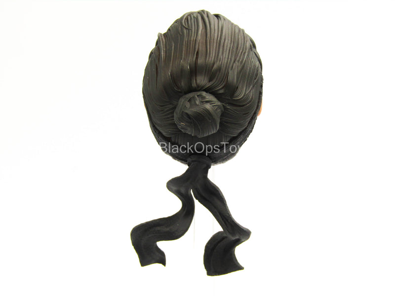 Load image into Gallery viewer, Ghost Of Battlefield - Asian Male Head Sculpt w/Molded Bandana
