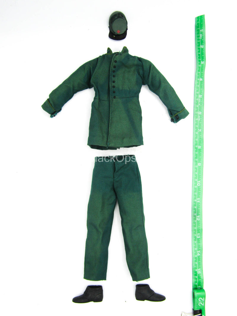 Load image into Gallery viewer, 2nd U.S. Berdan Sharpshooter - Green Military Uniform Set w/Boots
