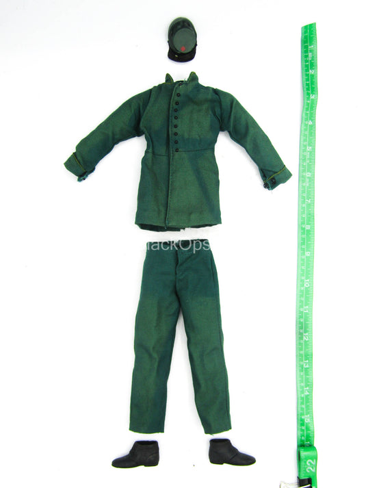 2nd U.S. Berdan Sharpshooter - Green Military Uniform Set w/Boots