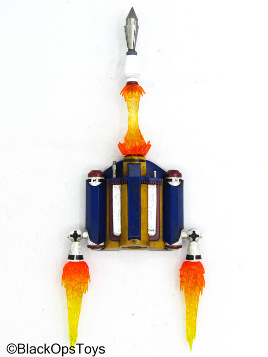 Star Wars Jango Fett - Original Color Z-6 Jetpack w/Flame FX