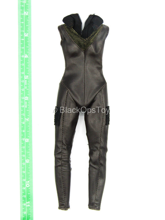 Bank Robber - Carol - Dark Brown Body Suit