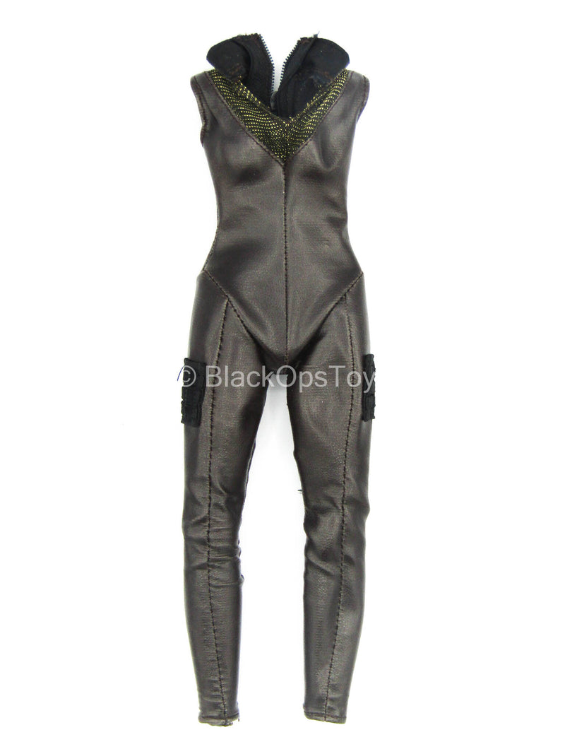 Load image into Gallery viewer, Bank Robber - Carol - Dark Brown Body Suit
