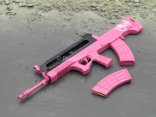 Shock Worker HanMeiMei - Pink QBZ Assault Rifle