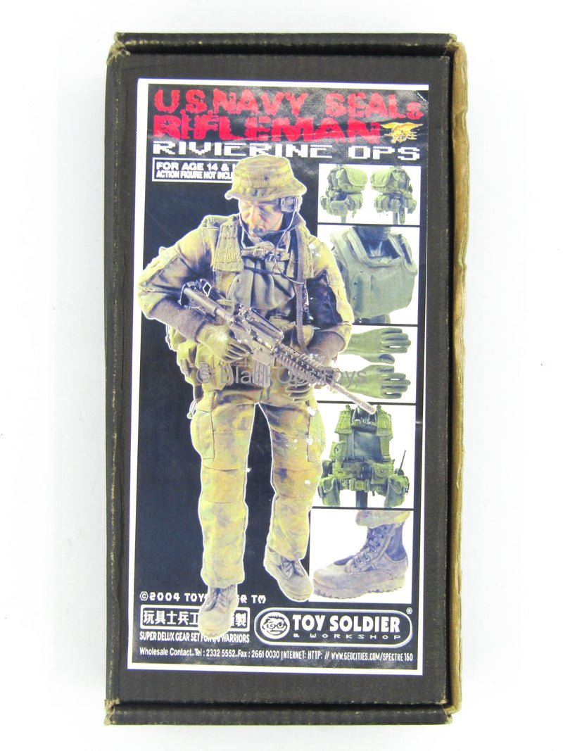 Load image into Gallery viewer, Riverine Ops Rifleman - Black Combat Boots (Foot Type)
