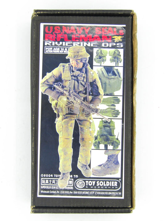 Riverine Ops Rifleman - Black Combat Boots (Foot Type)