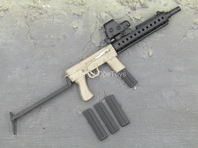 Load image into Gallery viewer, Shock Worker HanMeiMei - 9mm Submachine Gun w/Folding Stock
