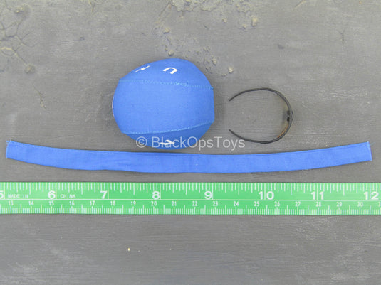 Female PLA Peacekeeper - Blue "UN" Helmet