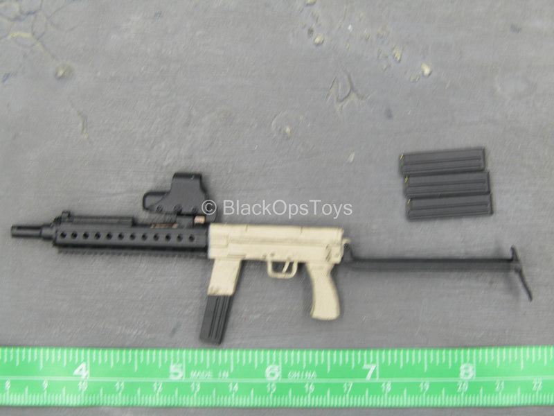 Load image into Gallery viewer, Shock Worker HanMeiMei - 9mm Submachine Gun w/Folding Stock
