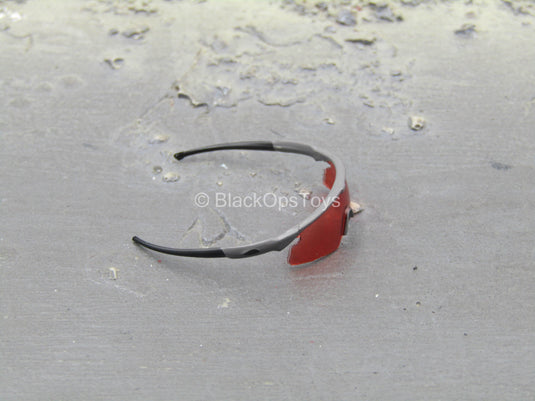 Shock Worker HanMeiMei - Glasses w/Red Lenses