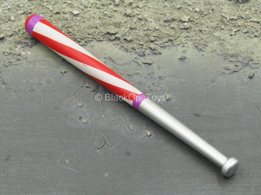 Harley Quinn - Striped Baseball Bat