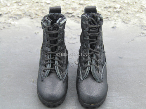 Riverine Ops Rifleman - Black Combat Boots (Foot Type)