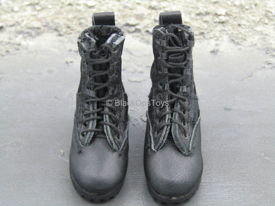 Riverine Ops Rifleman - Black Combat Boots (Foot Type)