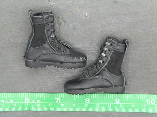 Riverine Ops Rifleman - Black Combat Boots (Foot Type)