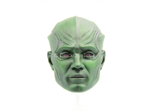 Mars Guardian - Green Light Up Male Head Sculpt