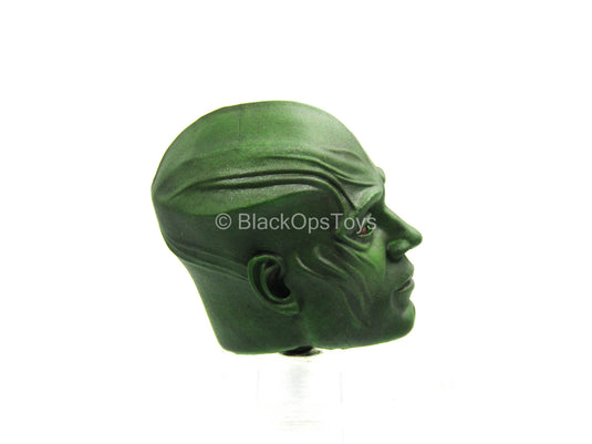 Mars Guardian - Green Light Up Male Head Sculpt