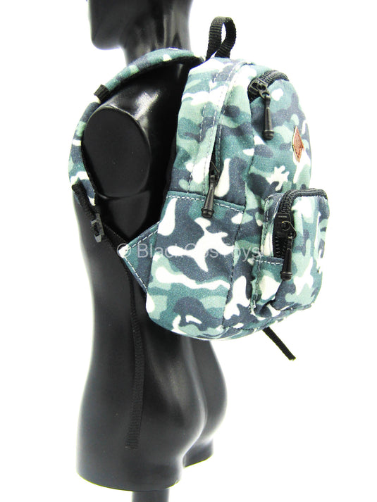 The Fat Man - Camouflage School Backpack