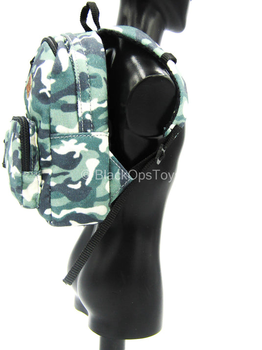 The Fat Man - Camouflage School Backpack