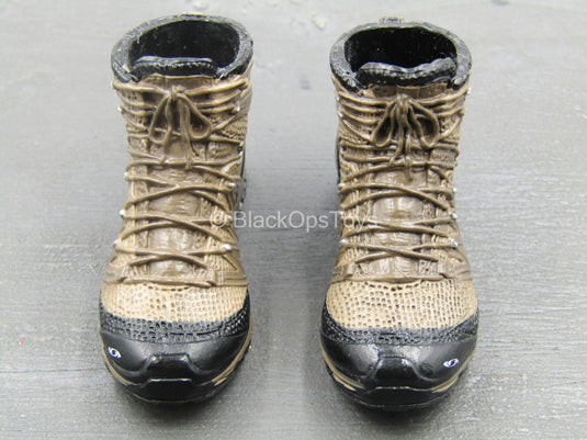 The Fat Man - Brown Hiking Shoes (Peg Type)