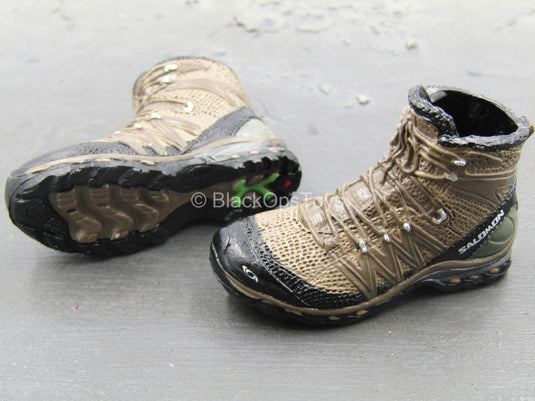 The Fat Man - Brown Hiking Shoes (Peg Type)