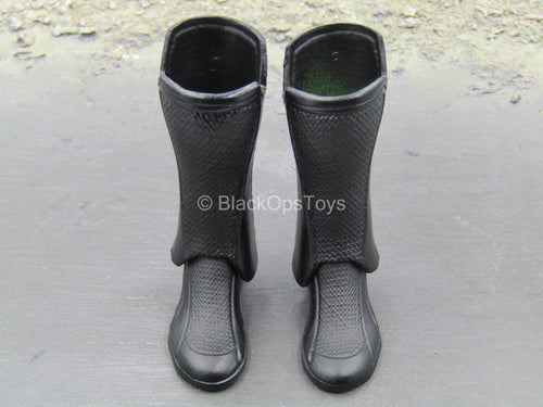 Mars Guardian - Black 2-Part Boots (Peg Type)