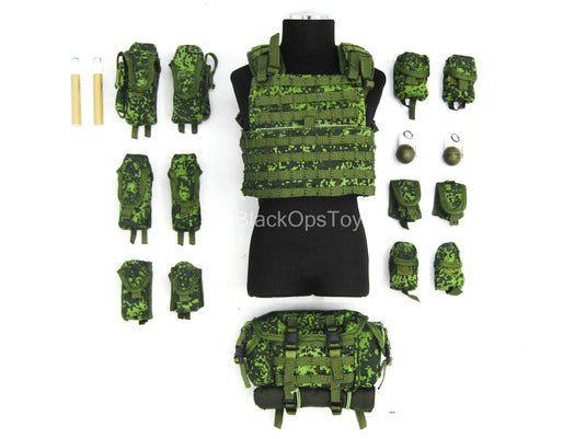 Russian Sniper - EMR Camo Combat Vest w/Pouch Set