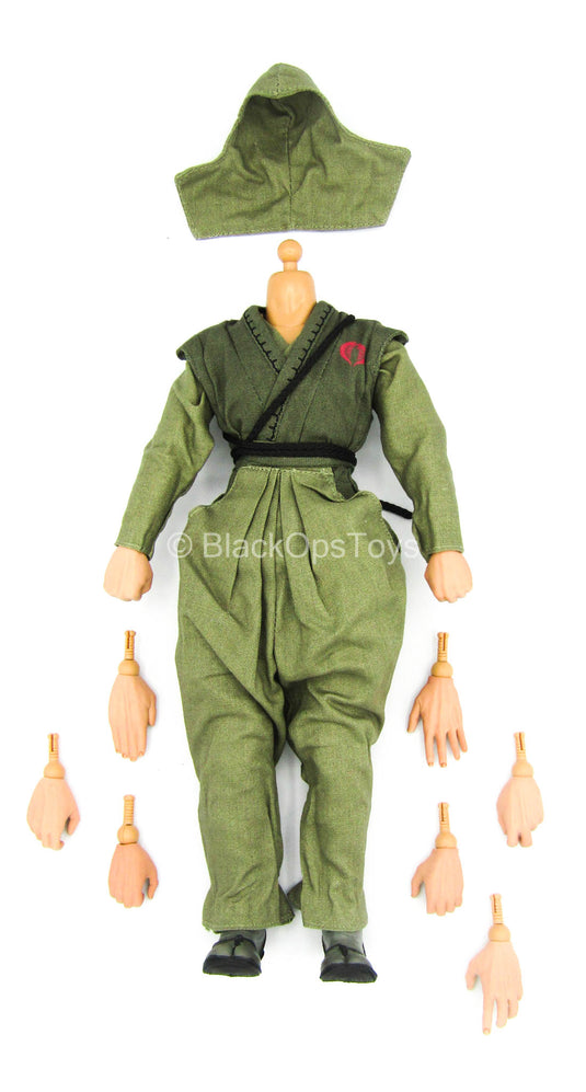 GI JOE - Cobra Ninja Viper - Male Base Body w/Ninja Uniform Set