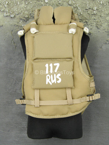Slavic Warrior - Tan Plate Carrier Vest
