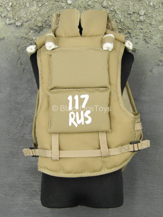 Slavic Warrior - Tan Plate Carrier Vest