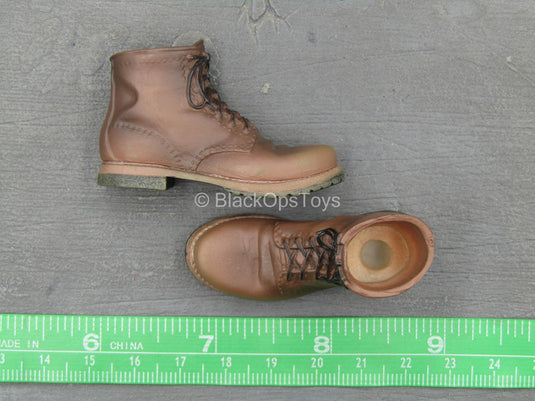 Terminator T-800 - Brown Boots (Peg Type)