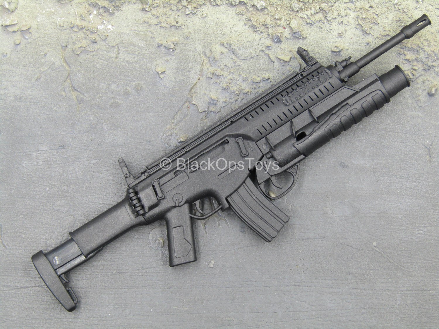 Terminator T-800 - Scar-L Assault Rifle w/Grenade Launcher – BlackOpsToys